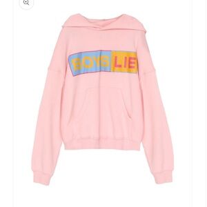 Boys Lie Better Half Racer Hoodie